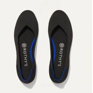 Rothy’s The Flat in black-size 8.5 Women’s